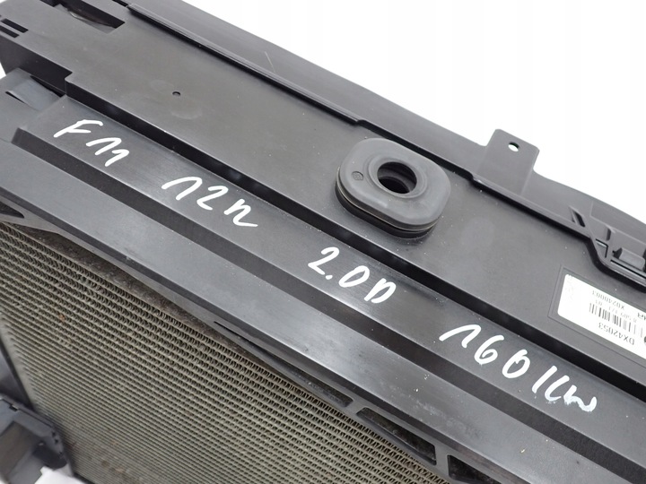 фото №12, Комплект радиатор вентилятор кондиционер inter bmw 5 f10 f11 2.0d 12r