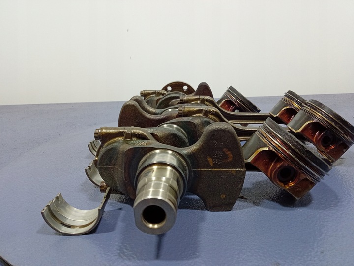 фото №6, Skoda fabia iii 6v 14- 1.2 tsi cjz cjzc wał коленчатый поршни