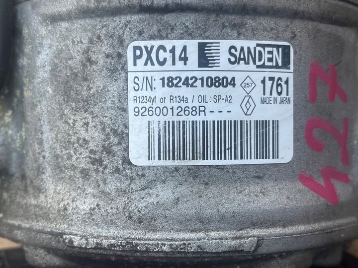 фото №11, Renault 1.2 tce компрессор кондиционера 926001268r