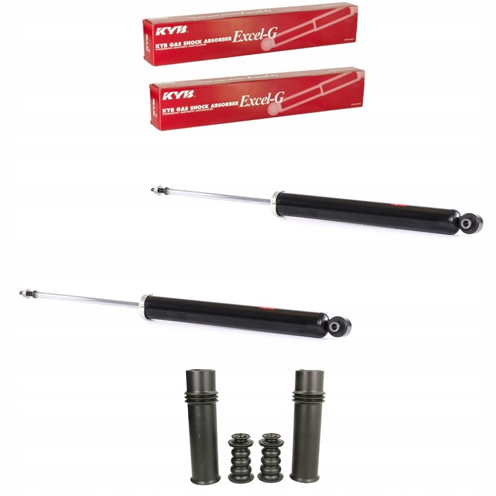 фото №1, Амортизатори зад + захисні накладки відбійники citroen c4 i ii peugeot 307