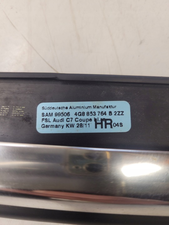 фото №6, Планка хром дверь правый зад audi a7 4g8853764b