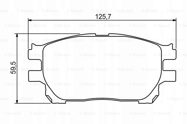 фото №1, Гальмівні колодки ham. toyota previa 03.01-