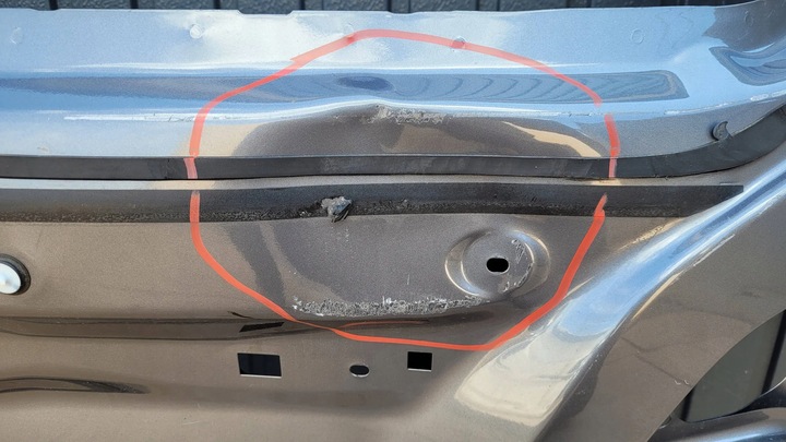 фото №6, Крышка багажника зад заднее opel meriva b 10-17 fv