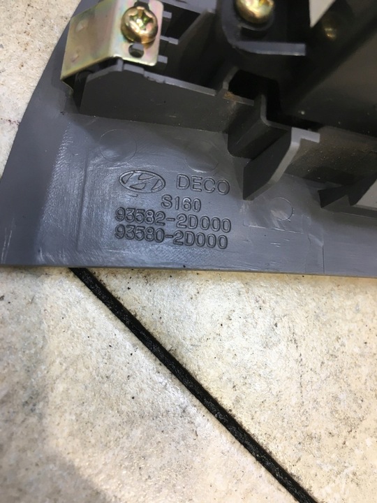 фото №7, Панель стёкла зад комплект elantra iii 93582-2d000