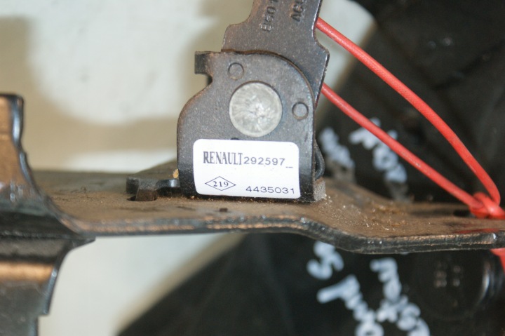 фото №13, Застёжка ремня третий ряд комплект renault grand scenic ii renault 292597