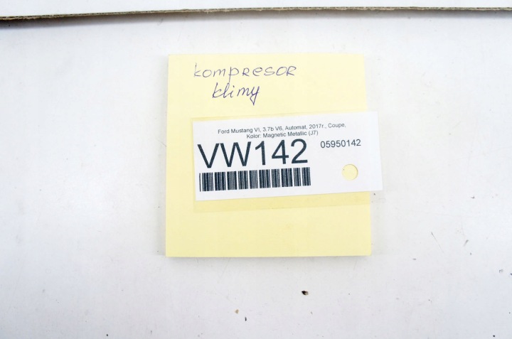 фото №8, Vw142 ford mustang vi компрессор кондиционера fr3b-19d629-cd dks-17dt