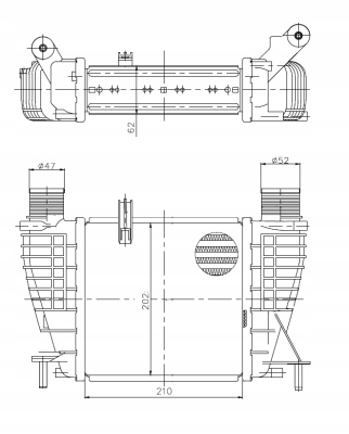 фото №13, Nrf інтеркулер nissan note 1.5d 2006- 309043