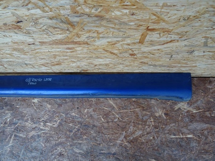 фото №3, Golf iv r32 5d планка накладка порога пороговая порог правый lb5r 1j0853860d