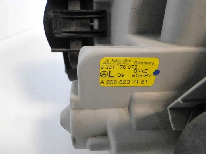 фото №14, Mercedes sl r230 230 лампа ліва bi-xenon ксенон