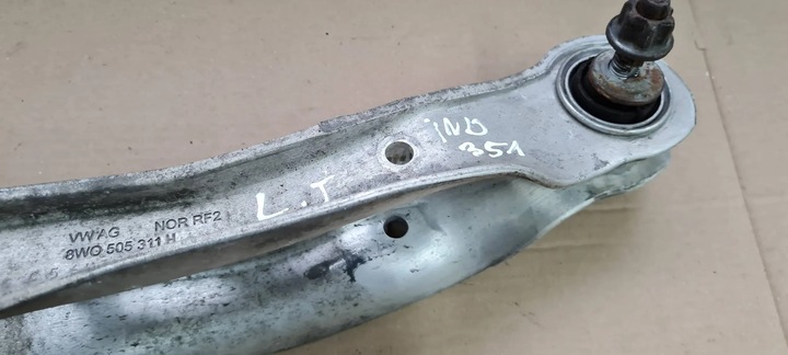 фото №6, A4 b9 8w рычаг левый правые зад поперечный 8w0505311h a4 b9 8w