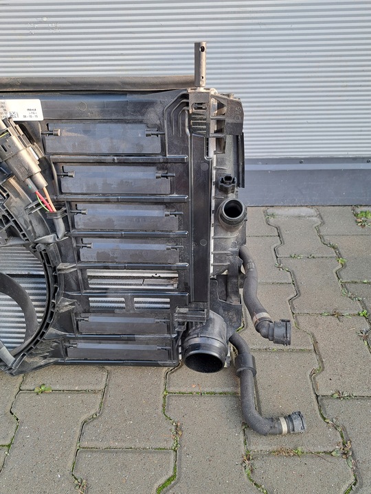 фото №8, Bmw f40 m135i f44 m235i f39 m35i комплект радіатор вентилятор