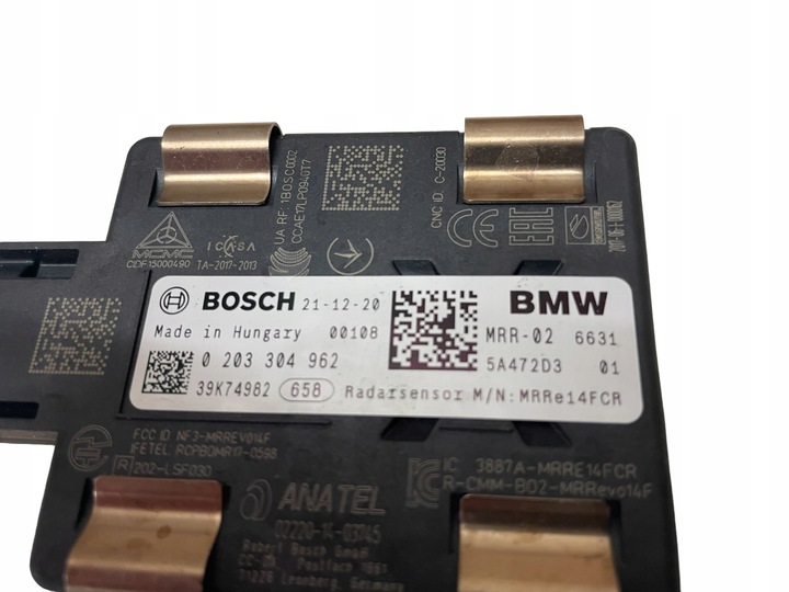 фото №14, Радар датчик mrr + каркас комплект bmw i4 g26 2021r