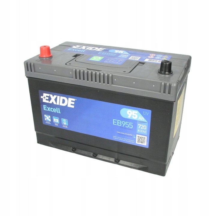 АКУМУЛЯТОР EXIDE EXCELL 95AH 720A L+
