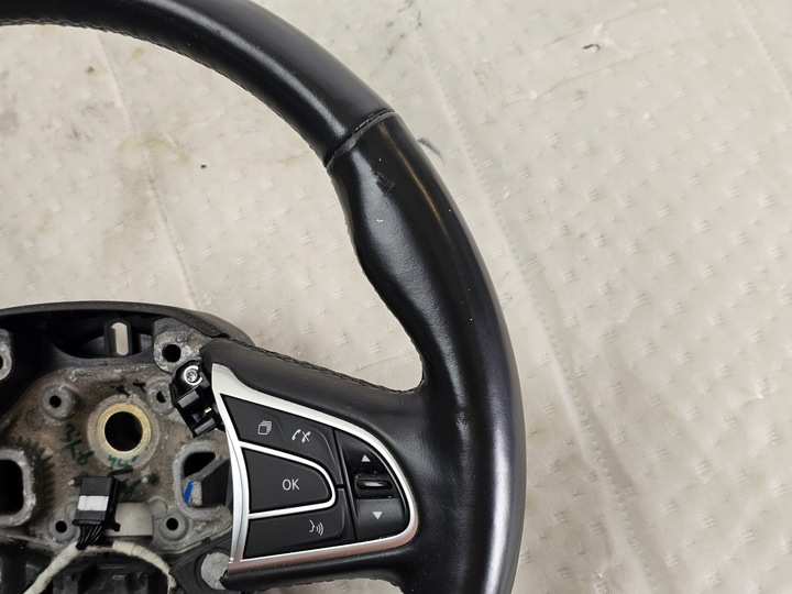 фото №6, Руль кожа мультифункция renault talisman кожа 484006493r megane