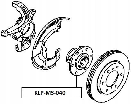 фото №13, Ступица колёса перед klp-ms-040 nty