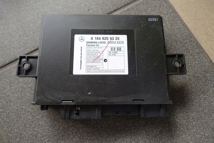 фото №1, Mercedes w251 w164 модуль keyless 1648209326