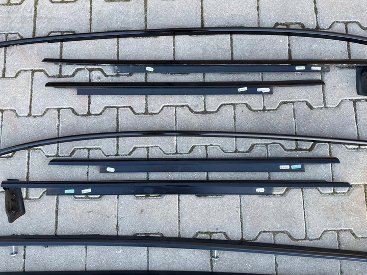 фото №6, Audi a6 c7 avant универсал s-line планки дверь пианино чёрный рейлинги чёрные