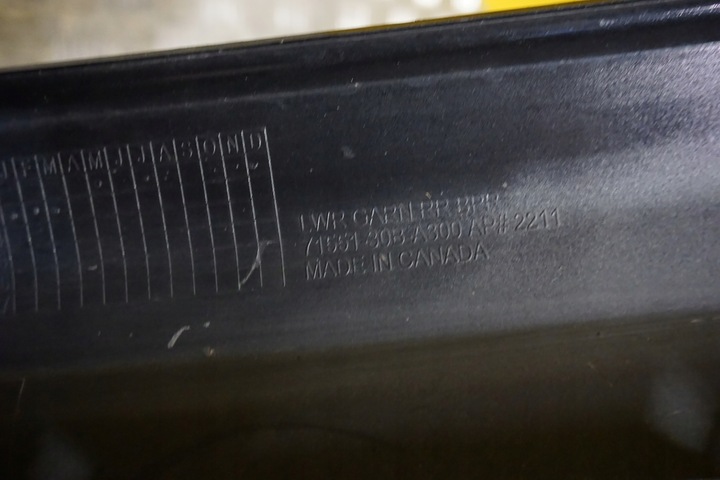 фото №11, Honda accord 2023 2024 -бампер зад задній нижній накладка usa