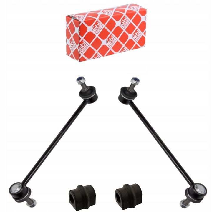 фото №1, Соединители стабилизатора перед + резинки chevrolet aveo daewoo kalos