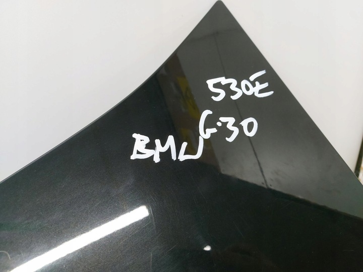 фото №8, Bmw g30 530e крышка багажника зад чёрный 475 комплектная лампы спойлер