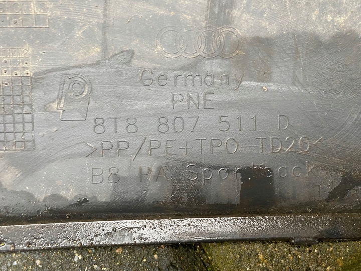 фото №7, Audi a5 8t8 sportback рестайлинг бампер зад задний