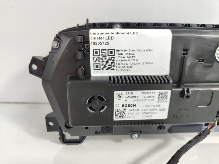 фото №7, Bmw f40 f44 z4 g29 спідометр  прилади led bez hud 5a5a9f6 віртуальний