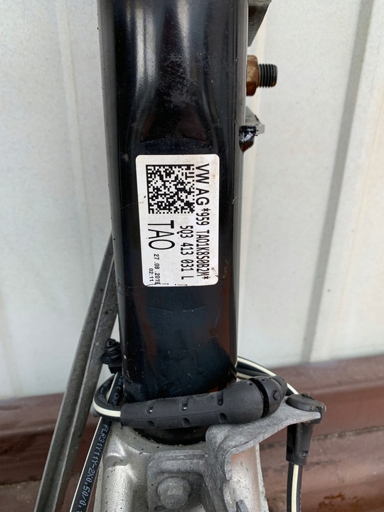 фото №9, Macperson поворотный кулак ножка tiguan ii karoq passat