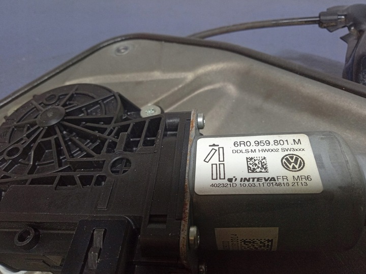 фото №6, Skoda fabia ii 5j подъемник стекла перед левый переднее 5j1837401k