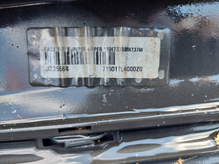 фото №10, Задний бампер honda accord viii 8 универсал 08-15 71501-tl4-zz00 nh737m