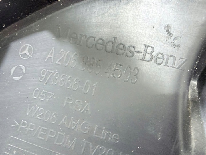 фото №9, Бампер заднее накладка спойлер зад mercedes-benz c w206 a2068854503