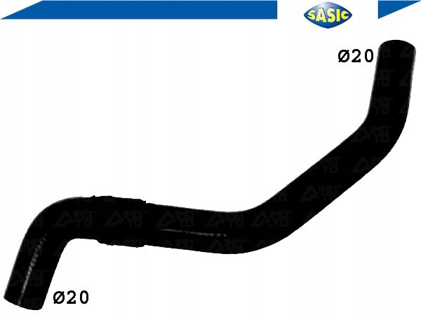 фото №2, Шланг радиатор peugeot 206 sw 1.6 hdi 110 2e/k