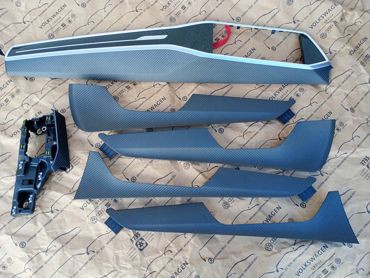 фото №10, Планки внутренний декоры a5 a4 8w a6 c7 s6 rs6 c8 4k beaufort карбон карбон