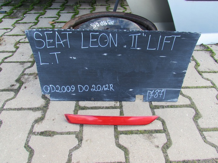 фото №1, Відбивач бампера зад seat leon ii рестайлінг 09-12r 1p0945105d