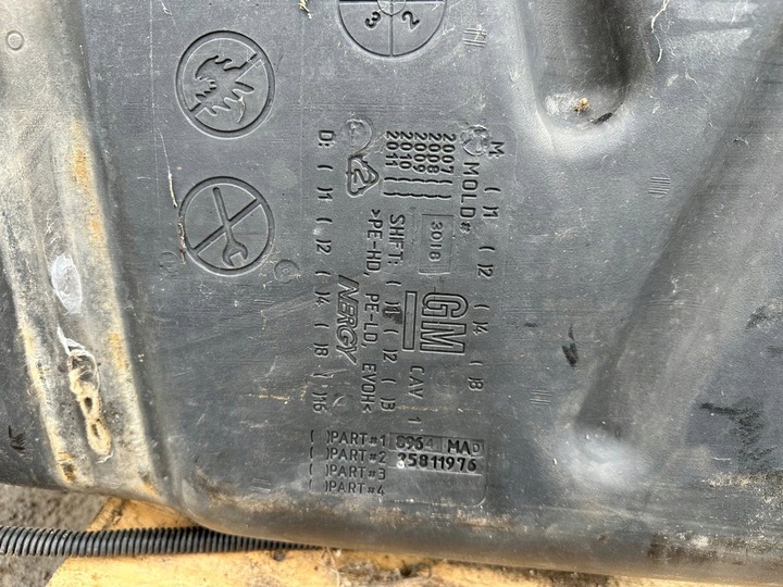 фото №9, Gmc acadia chevrolet traverse 07-17r бак bak топлива оригинал oem
