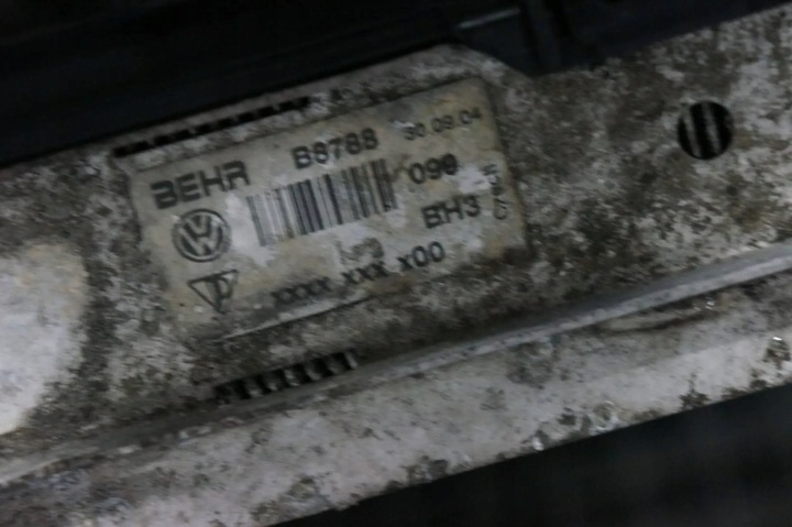 фото №3, Радиатор комплект вентиляторы pas переднее touareg porsche cayenne 7l 3.2