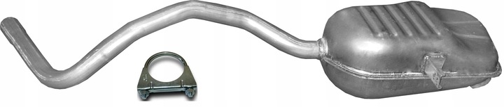 фото №1, Renault megane ii 2.0 d dci 2005-2009 глушитель конечный