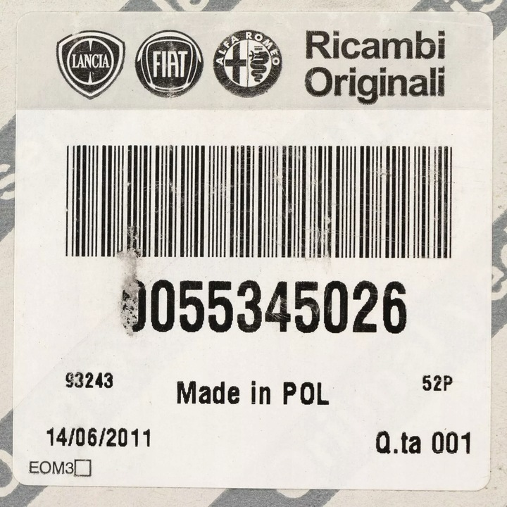 фото №7, Fiat оригінальний номер 55345026