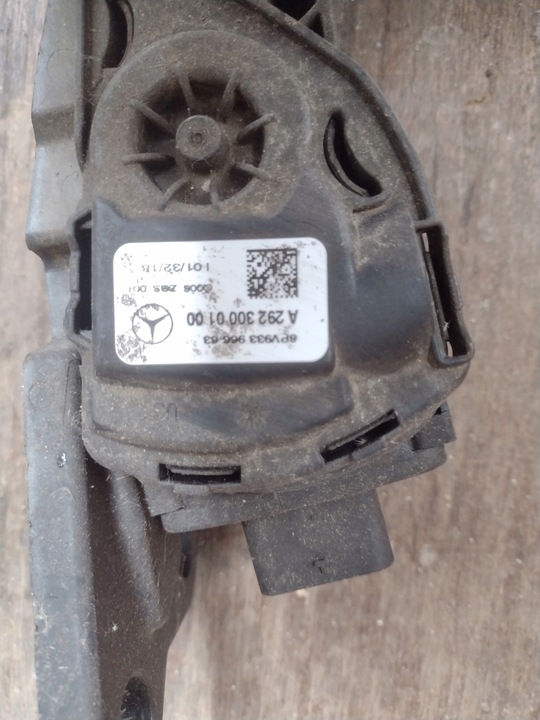 фото №4, Педаль газа mercedes gle купе 350 cdi