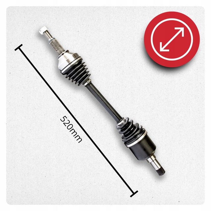 фото №4, Полуось левая ford transit custom v362 2.0 ecoblue 2.2 tdci автомат новая