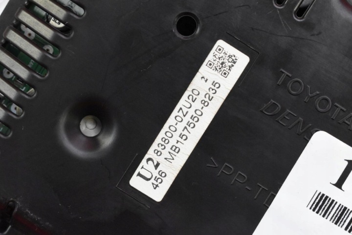 фото №8, Панель приборов eu 83800-0zu20 toyota auris 2 ii 1.6 valvematic 132 km 12-15