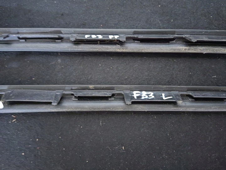 фото №6, Bmw f33 планка стёкла правая левая комплект