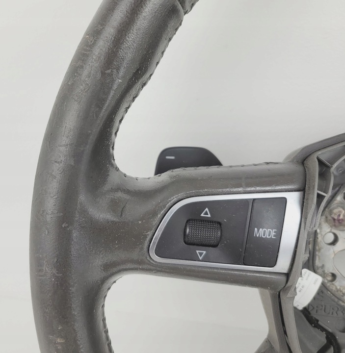 фото №7, Audi a8 d3 q7 a6 c6 рестайлінг кермо пелюстки сірий