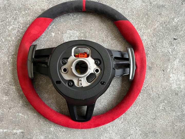 фото №6, Porsche 991 carrera weissach руль карбон