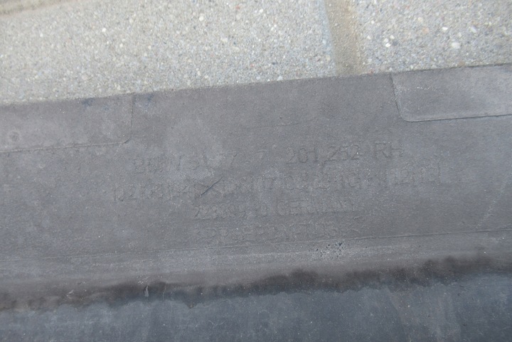 фото №9, Планка порогова права bmw f07 gt schwarz 2 668