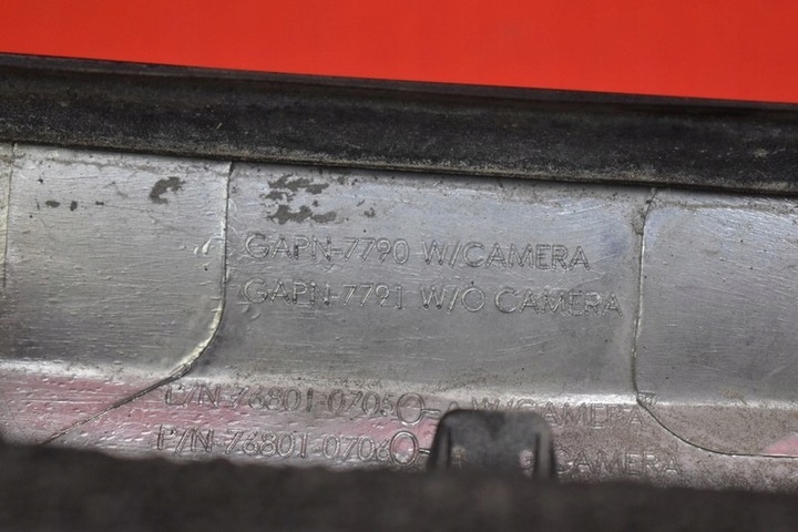 фото №8, Накладка крышки зад задняя хромированная 76801-07050 toyota avalon xx40 13-18