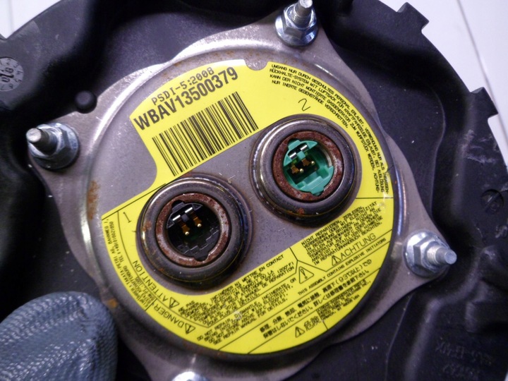 фото №12, Bmw 3 e90 м-пакет руль 7839076 3-369-e87-1 подушка