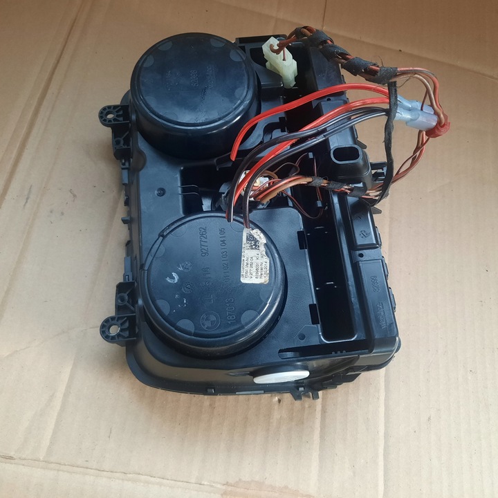 фото №16, Bmw f10 рестайлинг бардачок туннеля подстаканник дерево 9277262