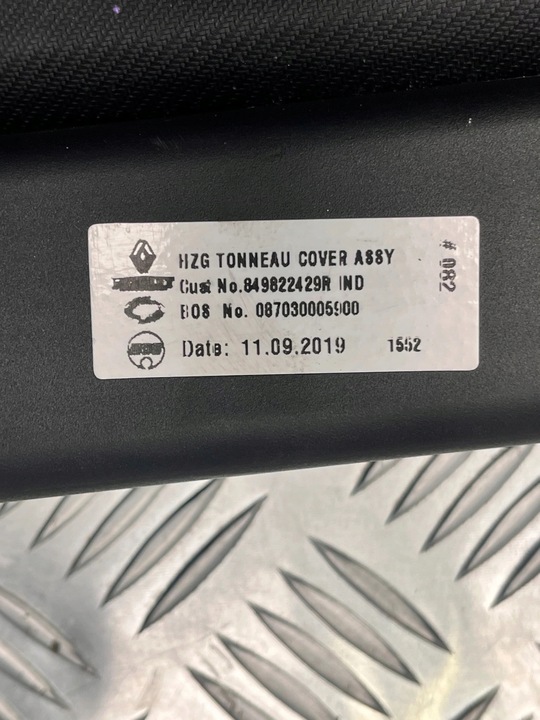 фото №11, Ролета багажника зад задняя комплектная renault koleos ii 2 849822429r