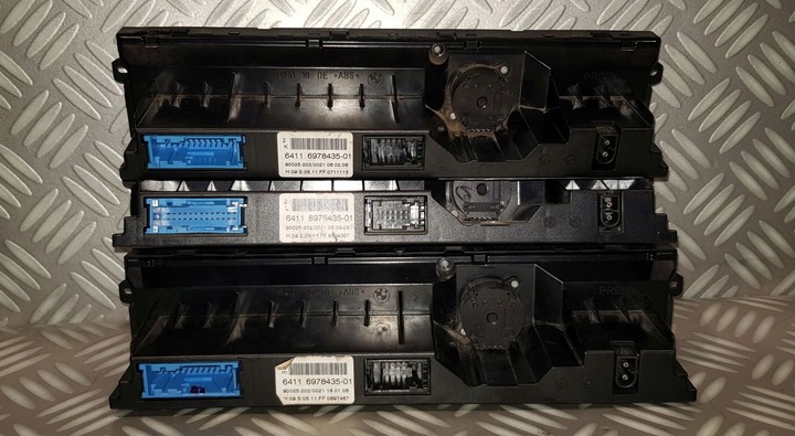 фото №7, Bmw e60 e61 e63 панель керування повітропровід кондиціонера high 6978435 хром bd