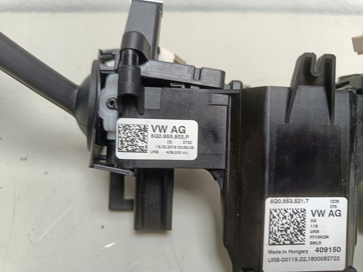 фото №9, Переключатель комбинированный skoda octavia 3 seat vw golf рулевой/подрулевой переключатель-паук 5q0953521t